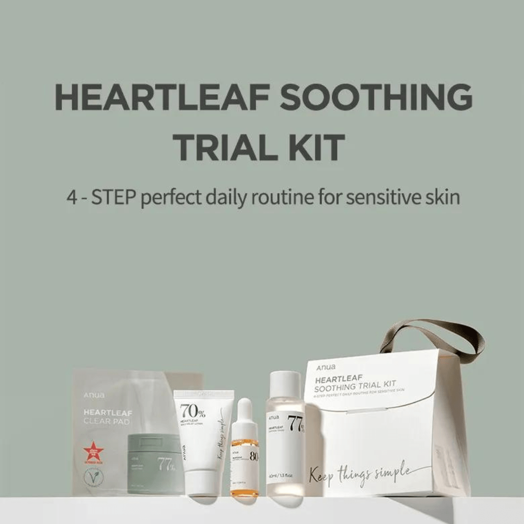 Anua - Heartleaf Soothing Trial Kit - DewDropShopDewDropShop