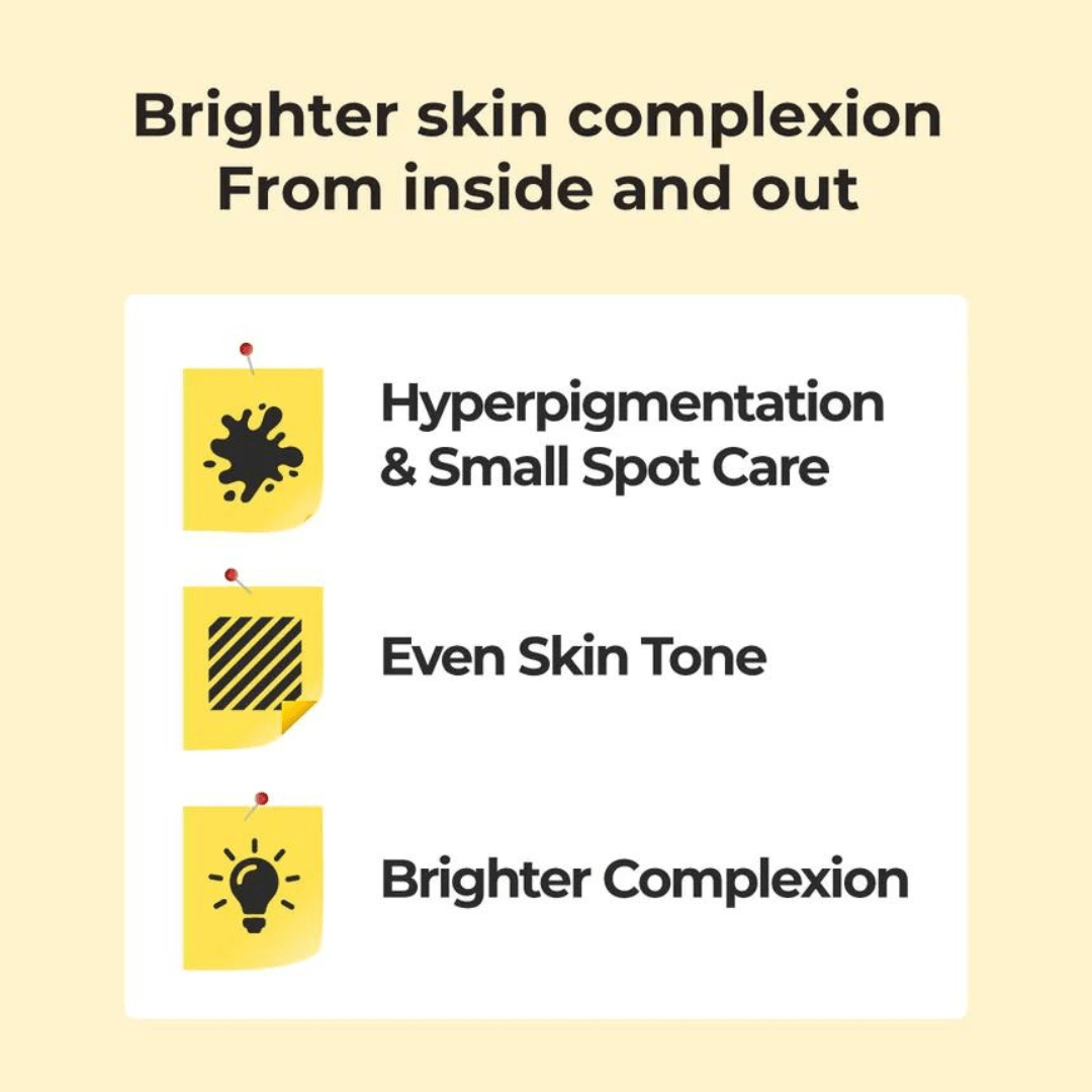 vitamin face serum skin care white yellow