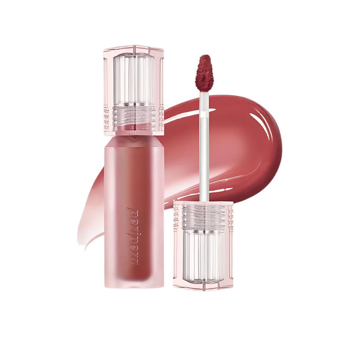 peripera water lip tint brown front inside
