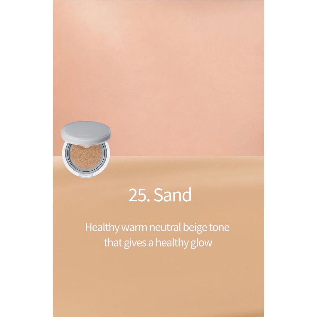 romand cushion face make up light brown front