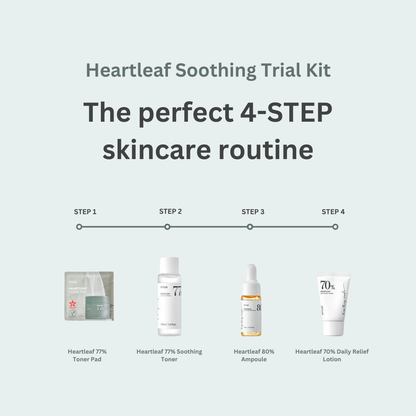 Anua - Heartleaf Soothing Trial Kit - DewDropShopDewDropShop